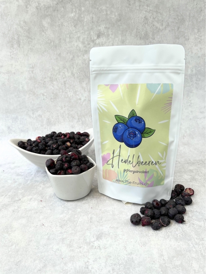 Freeze-dried blueberries