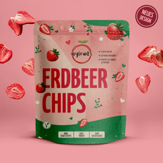 Erdbeeren gefriergetrocknet 50g 
