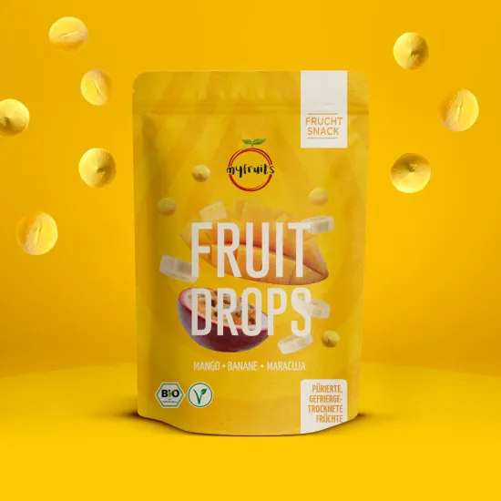 Bio Fruit Drops - Mango Banane Maracuja