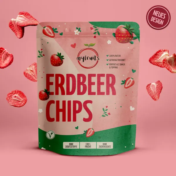 Erdbeeren gefriergetrocknet 50g 