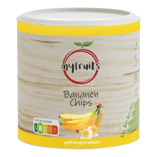Bananen gefriergetrocknet 100g