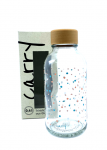 Glass bottle Carry COLORED 0,4l